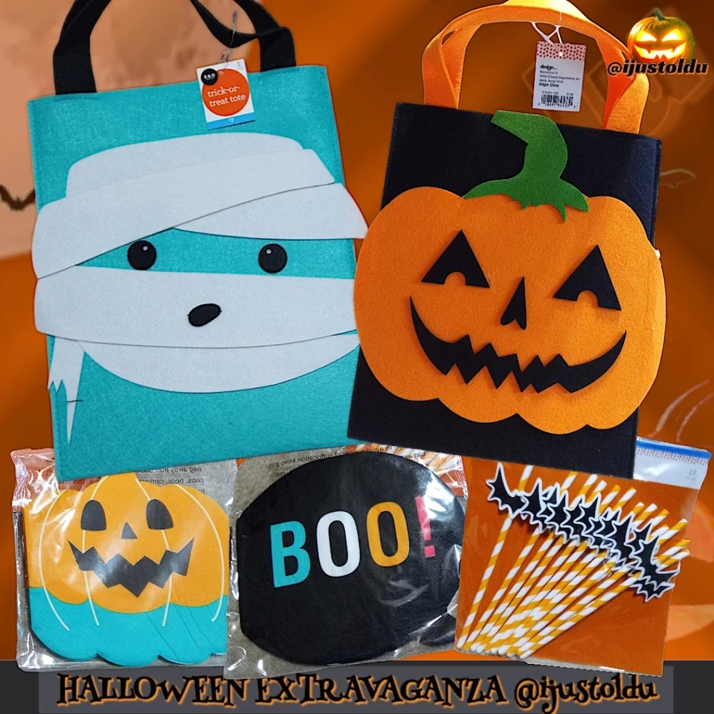 Halloween Extravaganza 16pc Jumbo Bundle №1 | $78 Value - Decor/Supplies/Favors